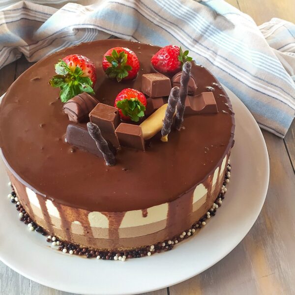 Bavarese ai 3 cioccolati