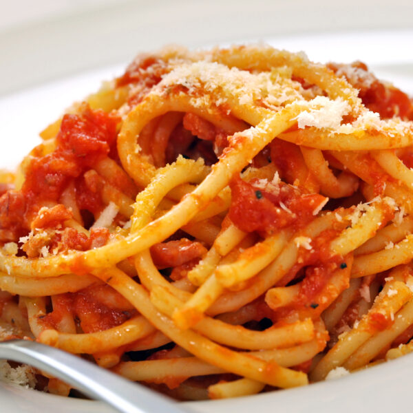 Spaghetti amatriciana