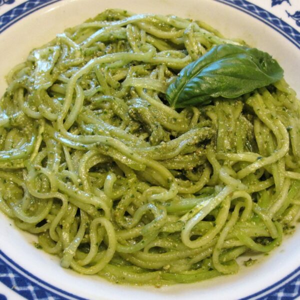 Spaghetti al pesto