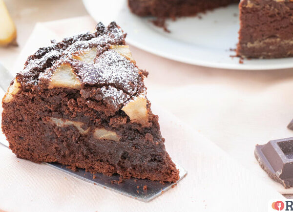 Torta pere e cioccolato