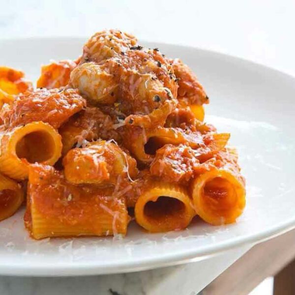 Rigatoni amatriciana