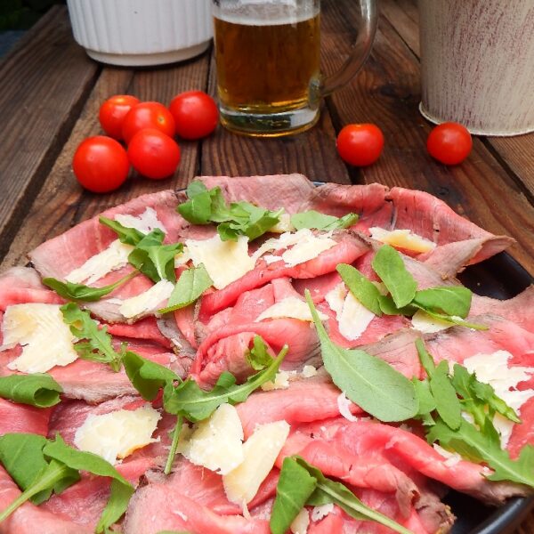 Roastbeef rucola grana pomodorini